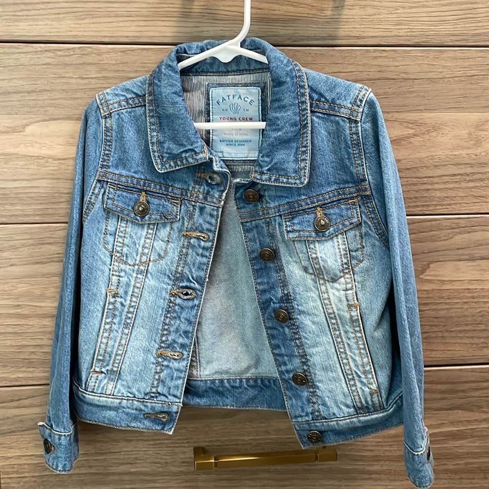 NWOT Fat Face Denim Jacket 5/6
